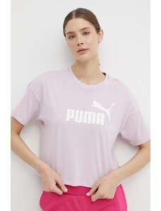 Puma t-shirt donna colore violetto