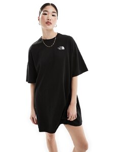 The North Face - Simple Dome - Vestito T-shirt nero con logo