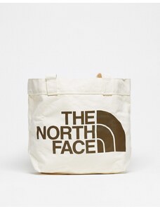 The North Face - Half Dome - Borsa shopping bianco sporco con logo