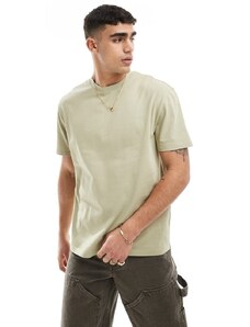 ASOS DESIGN - T-shirt pesante comoda verde