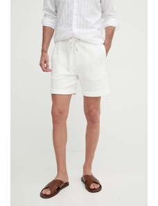 BOSS pantaloncini in cotone colore bianco 50512164