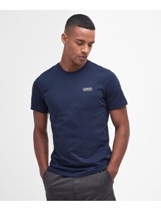 Barbour International T-shirt Small Logo International Blu Navy Uomo
