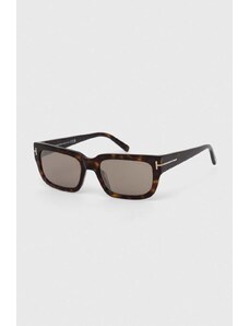 Tom Ford occhiali da sole colore marrone FT1075_5452L