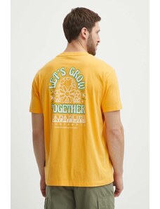 Napapijri t-shirt in cotone S-Boyd uomo colore arancione NP0A4HQFY1J1