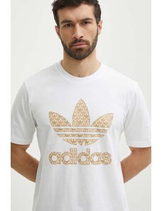 adidas Originals t-shirt in cotone uomo colore bianco IS0261