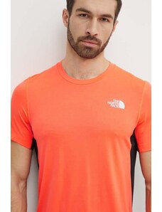 The North Face maglietta sportiva Lightbright colore arancione NF0A825OTNI1