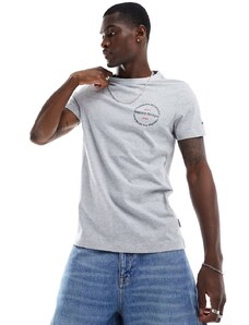 Tommy Hilfiger - Hilfiger Roundle - T-shirt grigio chiaro