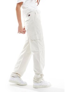 Tommy Jeans - Harper - Pantaloni cargo a vita alta beige-Neutro