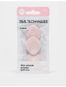 Real Techniques - Miracle Powder - Trio di mini spugnette-Rosa