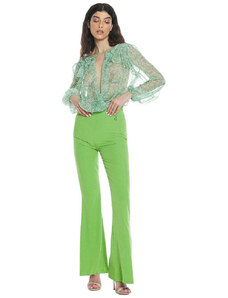 Relish pantalone vita alta verde Tarazed RDP2407009072