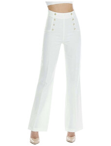 Relish pantalone bianco vita alta NYX RDP2407006062