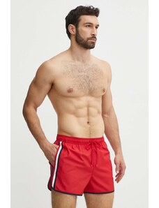 Tommy Hilfiger pantaloncini da bagno uomo colore rosso UM0UM03217