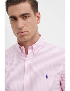 Polo Ralph Lauren camicia uomo colore rosa
