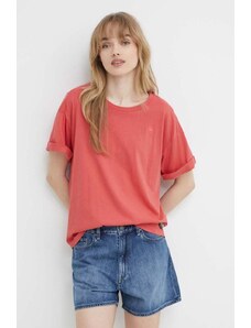 G-Star Raw t-shirt in cotone donna colore rosso
