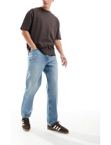 ASOS DESIGN - Dad jeans lavaggio blu chiaro
