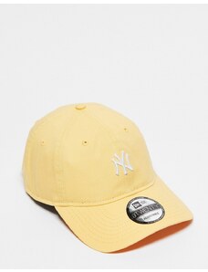 New Era - Cappellino giallo con logo piccolo LA