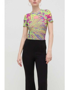 Versace jeans couture t-shirt donna multicolor h608 s