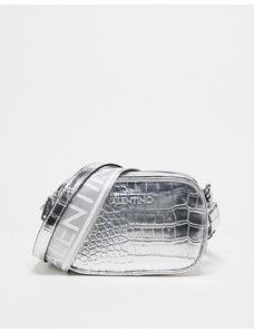 Valentino Bags Valentino - Miramar - Camera bag argento coccodrillo