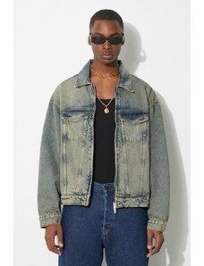Represent giacca di jeans R4 uomo colore blu MLM619.25