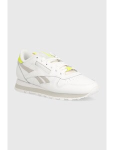 Reebok Classic sneakers in pelle Classic Leather colore bianco 100074619