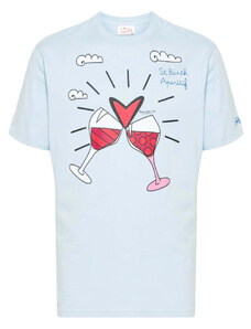 Mc2 Saint Barth T-Shirt Grafica X Britto