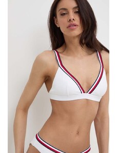Tommy Hilfiger top bikini colore bianco