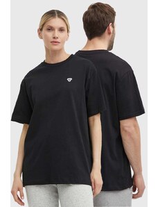 Hummel t-shirt in cotone colore nero