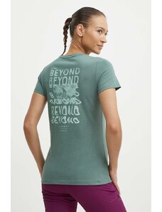 Mammut t-shirt Massone donna colore verde