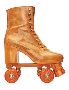 Impala pattini a rotelle Sparkle Orange High Heel Rollerskates x Marawa