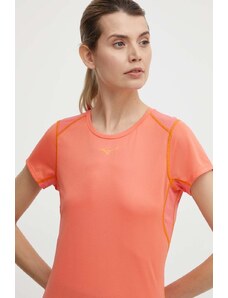 Mizuno maglietta da corsa DryAeroFlow colore arancione J2GAB204