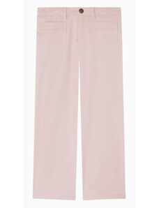 Bonpoint Pantaloni Junon rosa chiaro in cotone