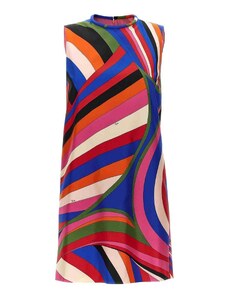 Emilio Pucci Mini Iride Silk Dress