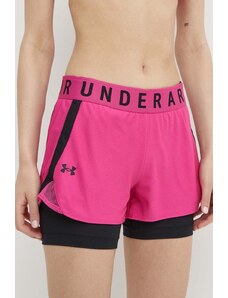 Under Armour pantaloncini da allenamento donna colore rosa