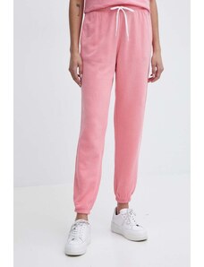Polo Ralph Lauren pantaloni da jogging in cotone colore rosa 211935585