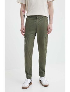 Quiksilver pantaloni uomo colore verde