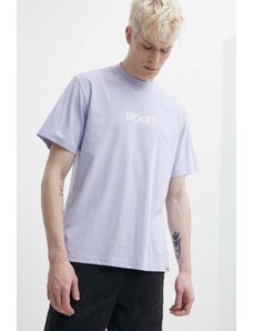 Dickies t-shirt in cotone PATRICK SPRINGS TEE SS uomo colore violetto DK0A4YR7