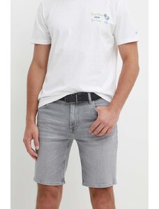 Tommy Hilfiger pantaloncini di jeans uomo colore grigio MW0MW35177