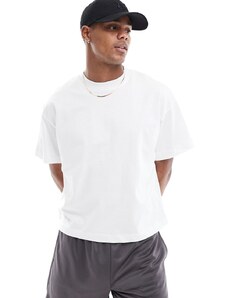 ASOS 4505 - T-shirt corta squadrata pesante bianco vintage quick dry