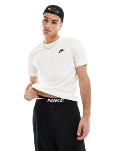 Nike - Club - T-shirt unisex bianco sporco-Giallo