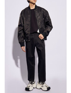Versace jeans couture bomber uomo nero/grigio s408 46
