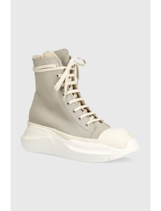 Rick Owens scarpe da ginnastica Woven Shoes Abstract Sneak uomo colore grigio DU01D1840.CBEM9.8811