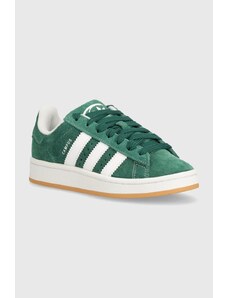 adidas Originals sneakers in camoscio Campus 00s J colore verde IH7492