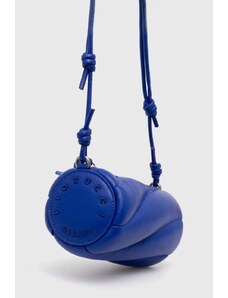 Fiorucci borsa a mano in pelle Electric Blue Leather Mini Mella Bag colore blu U01FPABA002LE04BL06