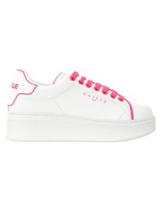GAELLE PARIS - Sneakers con logo - Colore: Bianco,Taglia: 36