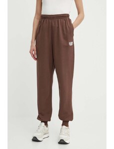 Reebok Classic pantaloni da jogging in cotone Archive Essentials colore marrone 100076213