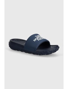 The North Face ciabatte slide NEVER STOP CUSH SLIDE uomo colore blu navy NF0A8A909F41