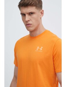 Under Armour t-shirt uomo colore arancione 1326799