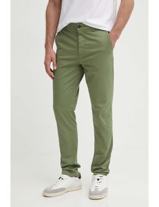 BOSS pantaloni uomo colore verde 50505392