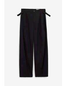 LEMAIRE Pantalone 3D PANT in cotone nero