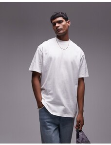 Topman - T-shirt oversize bianca-Bianco